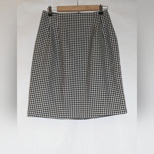 VINTAGE PENCIL SKIRT Gingham